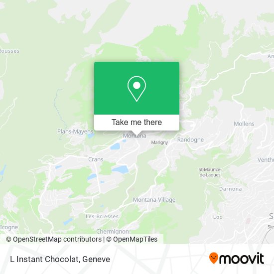 L Instant Chocolat map