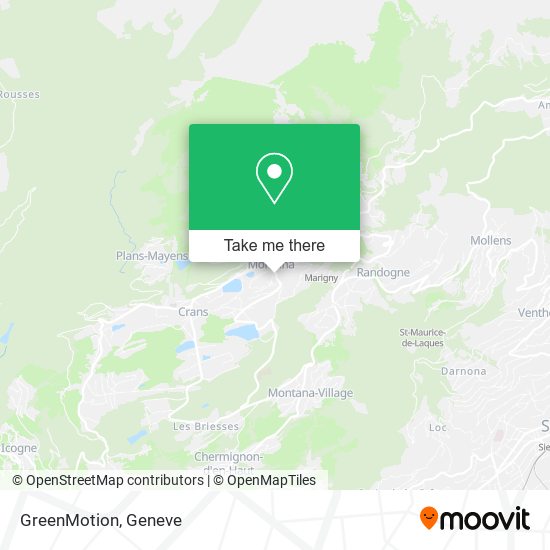 GreenMotion map