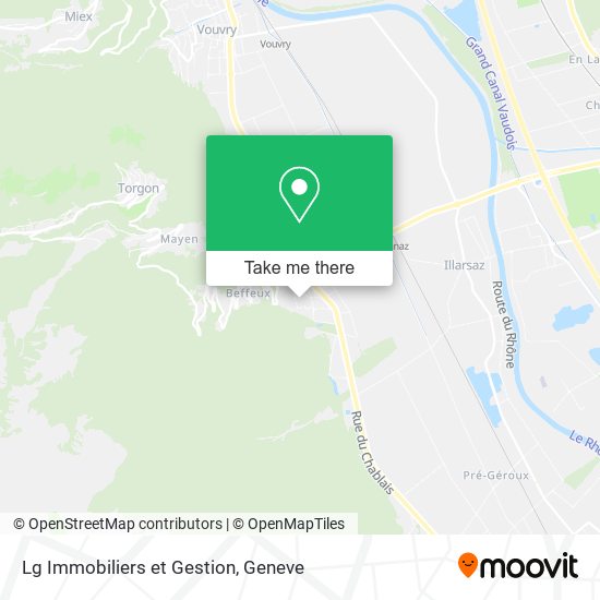 Lg Immobiliers et Gestion map