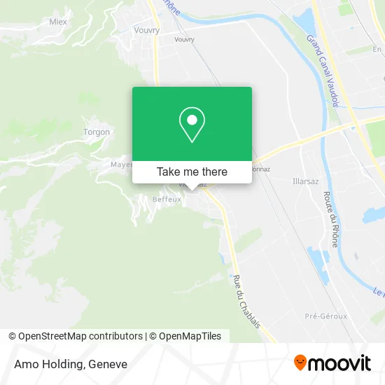 Amo Holding map