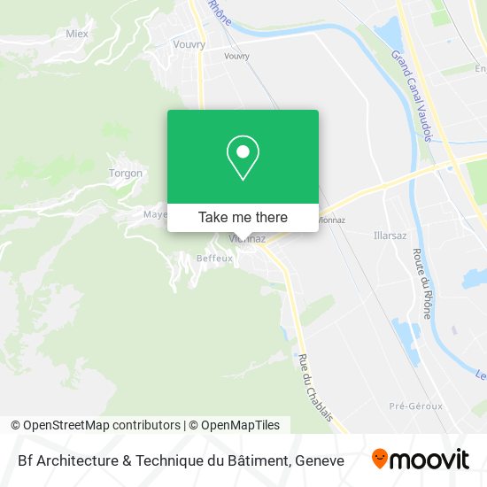 Bf Architecture & Technique du Bâtiment map