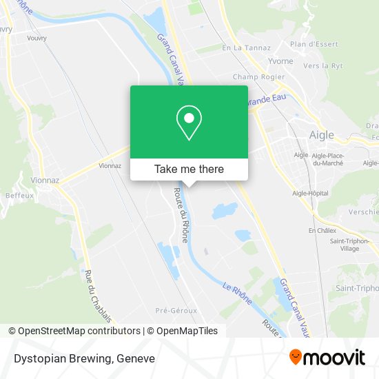 Dystopian Brewing map