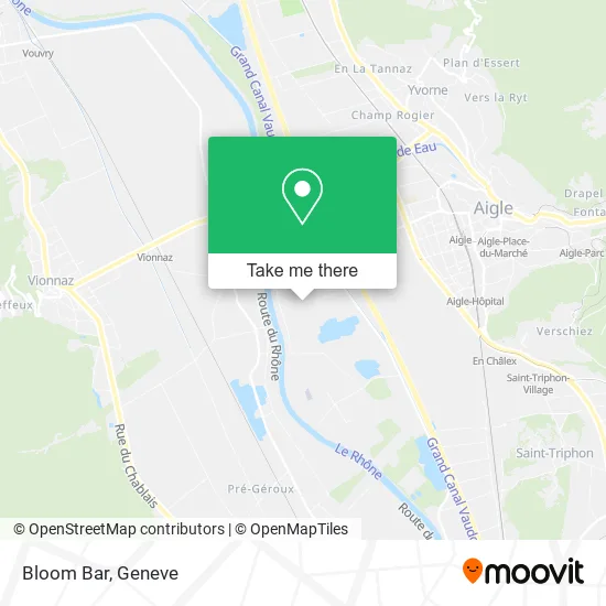 Bloom Bar map