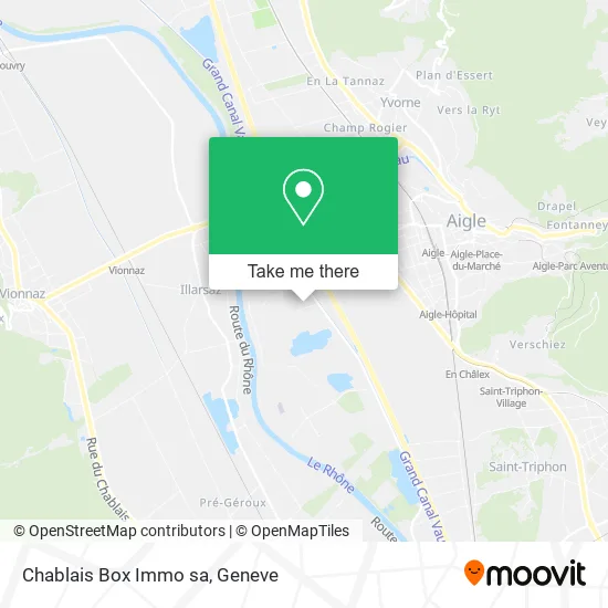 Chablais Box Immo sa map
