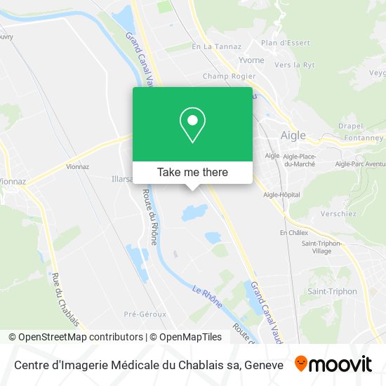 Centre d'Imagerie Médicale du Chablais sa map