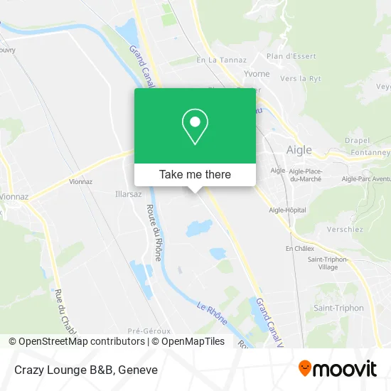 Crazy Lounge B&B map