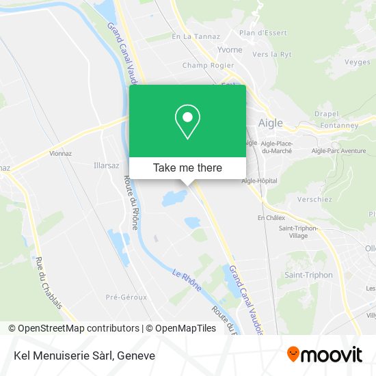 Kel Menuiserie Sàrl map
