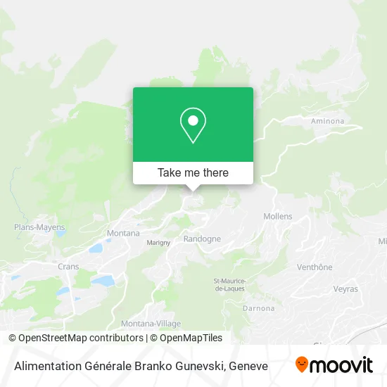 Alimentation Générale Branko Gunevski map