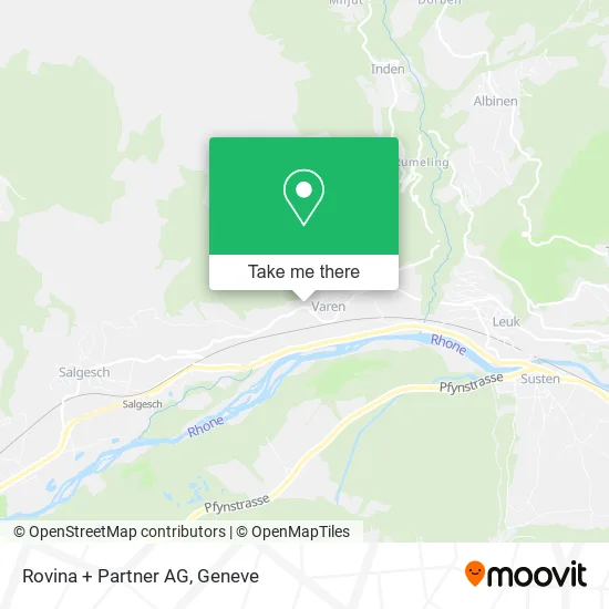 Rovina + Partner AG map