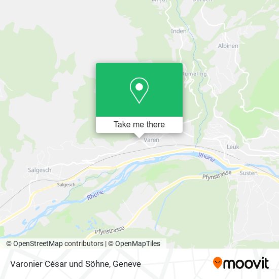 Varonier César und Söhne map