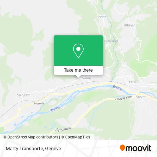 Marty Transporte map
