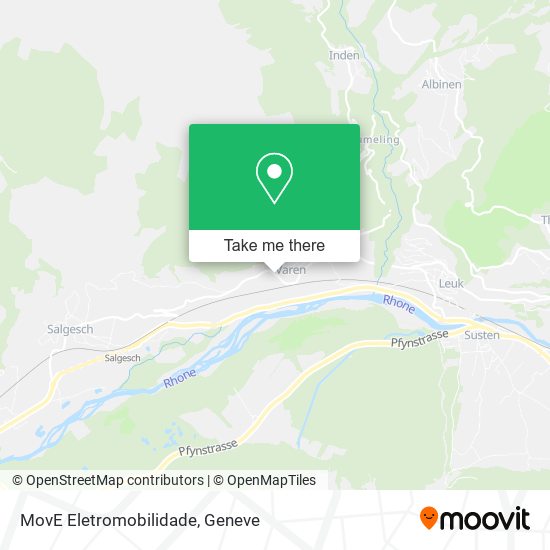 MovE Eletromobilidade map