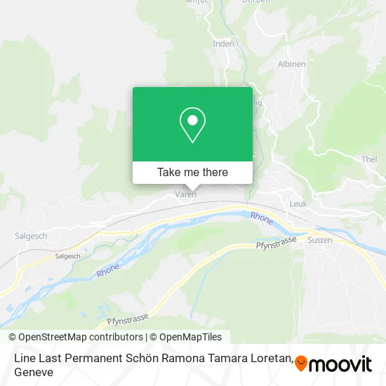 Line Last Permanent Schön Ramona Tamara Loretan map