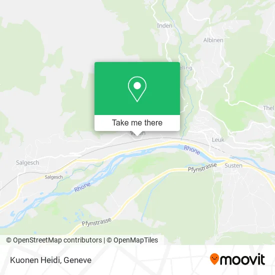 Kuonen Heidi map