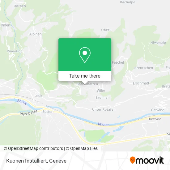 Kuonen Installiert map