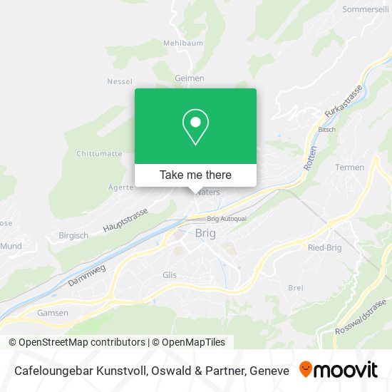 Cafeloungebar Kunstvoll, Oswald & Partner map