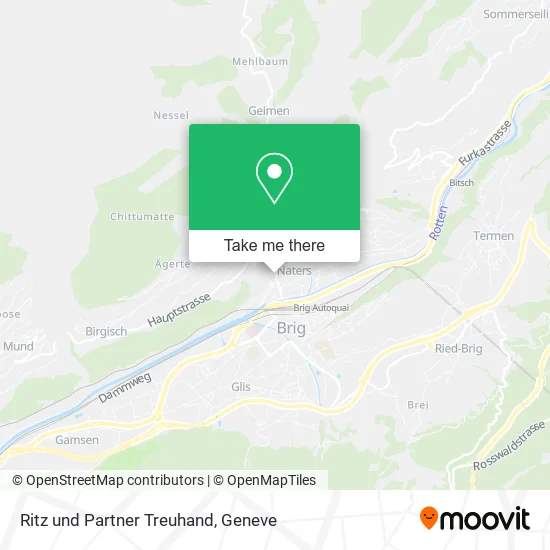 Ritz und Partner Treuhand map
