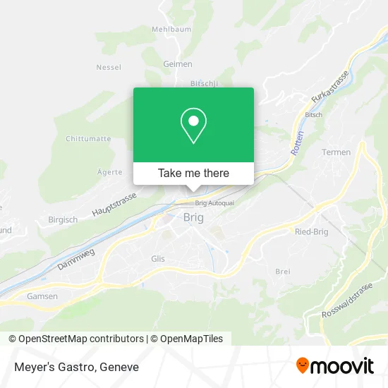 Meyer's Gastro map