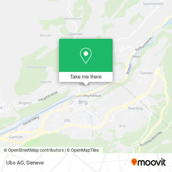 Ubs AG map