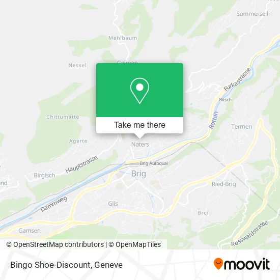 Bingo Shoe-Discount map