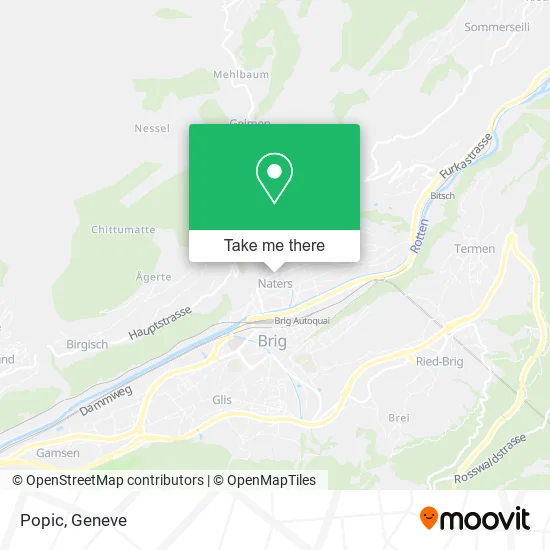 Popic map