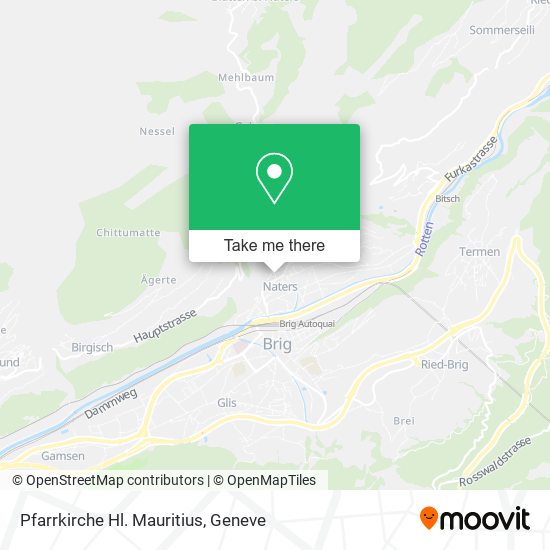 Pfarrkirche Hl. Mauritius map
