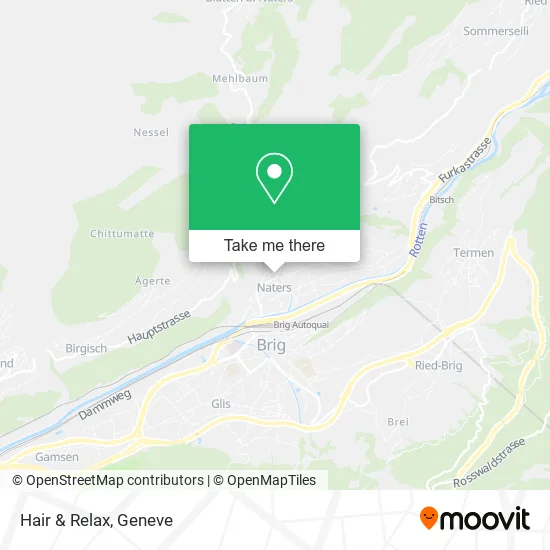 Hair & Relax map