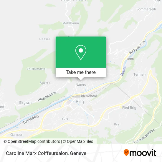 Caroline Marx Coiffeursalon plan