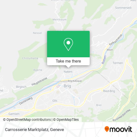 Carrosserie Marktplatz map