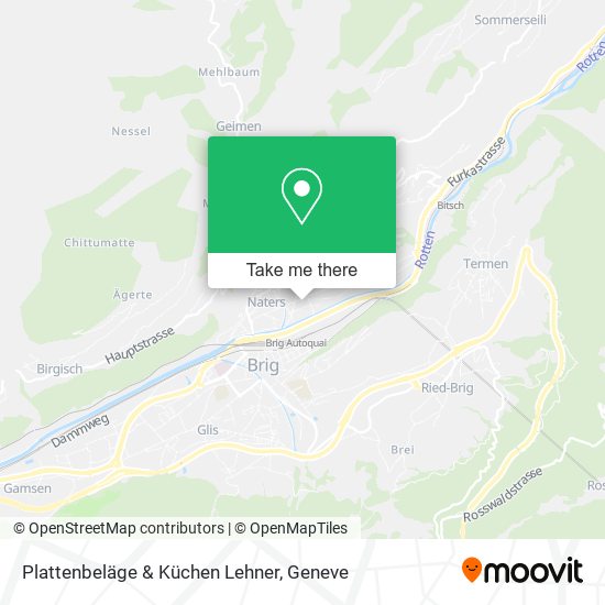 Plattenbeläge & Küchen Lehner map
