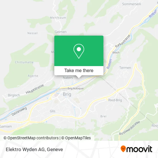 Elektro Wyden AG map