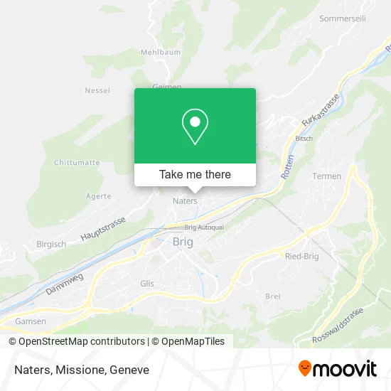 Naters, Missione map