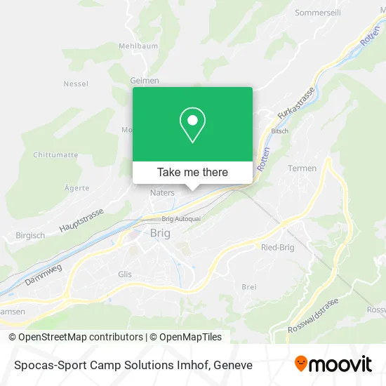 Spocas-Sport Camp Solutions Imhof map