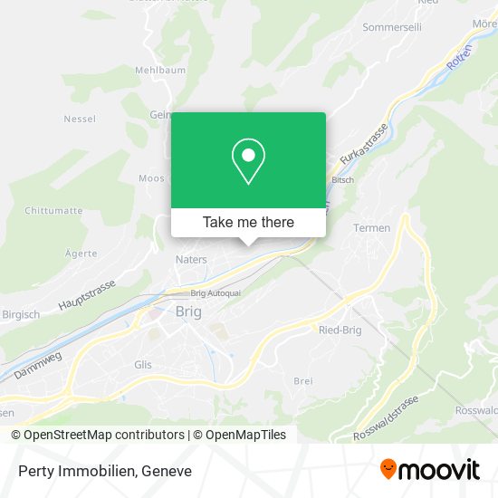 Perty Immobilien map