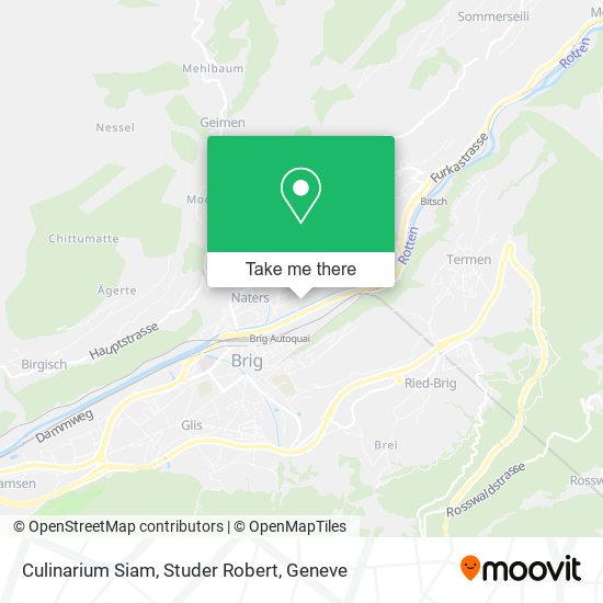 Culinarium Siam, Studer Robert map