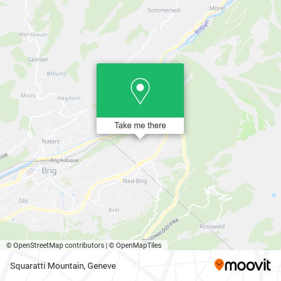 Squaratti Mountain map