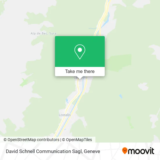 David Schnell Communication Sagl map