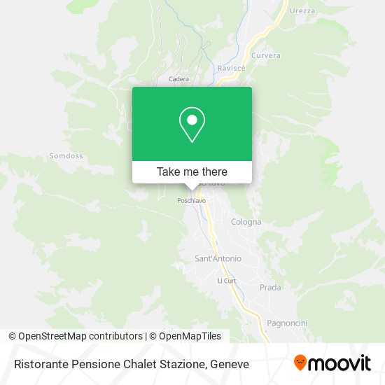Ristorante Pensione Chalet Stazione map
