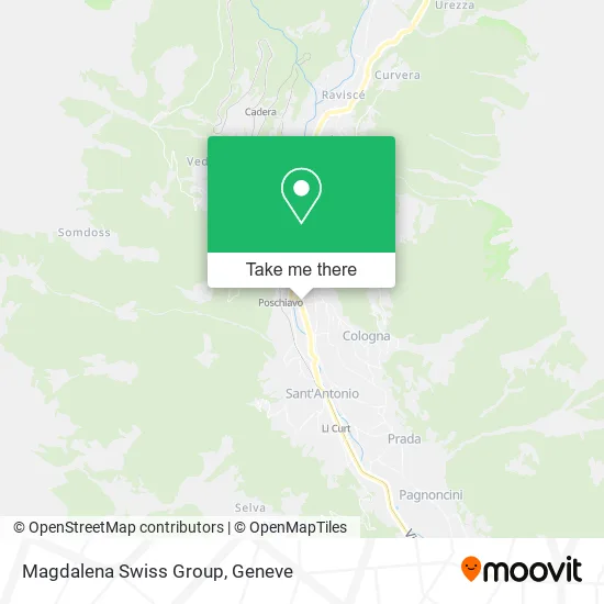 Magdalena Swiss Group map