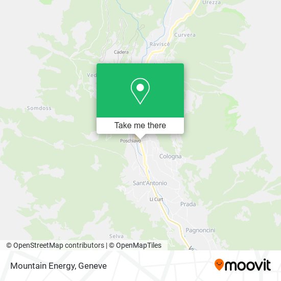 Mountain Energy map