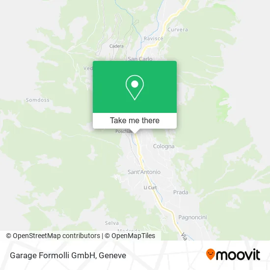 Garage Formolli GmbH map