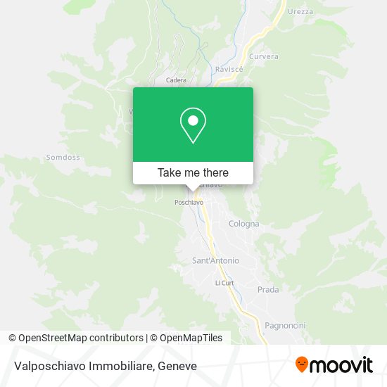 Valposchiavo Immobiliare map