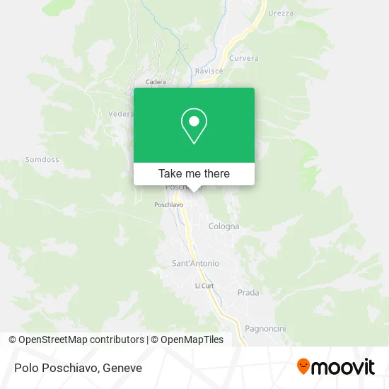 Polo Poschiavo map