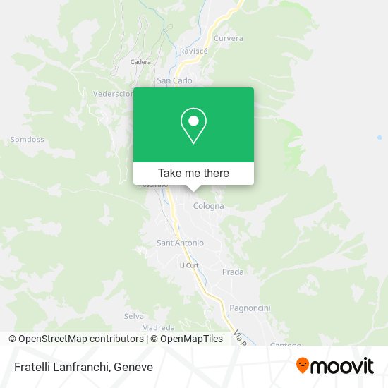 Fratelli Lanfranchi map