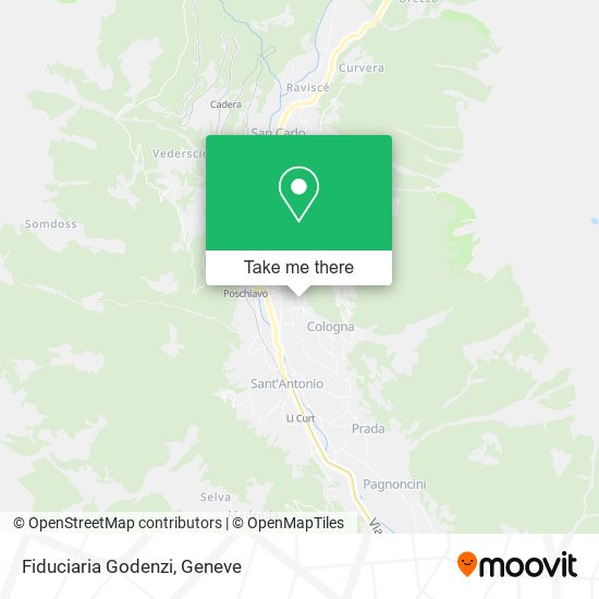 Fiduciaria Godenzi map