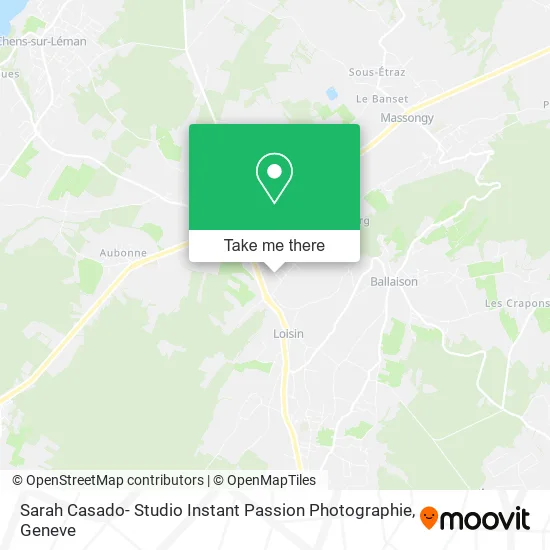 Sarah Casado- Studio Instant Passion Photographie map