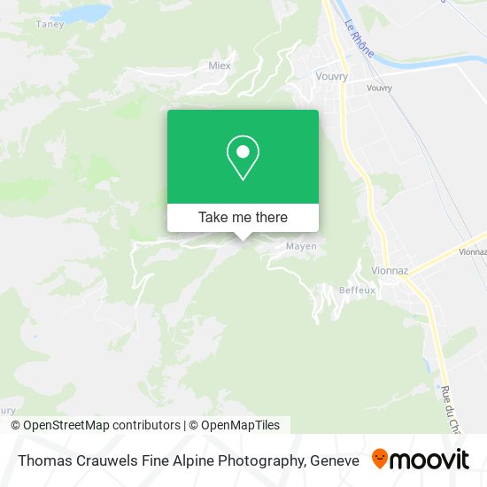 Thomas Crauwels Fine Alpine Photography map