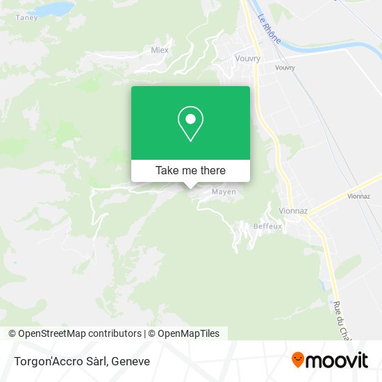 Torgon'Accro Sàrl map