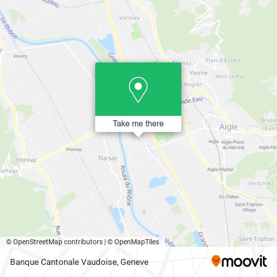 Banque Cantonale Vaudoise map