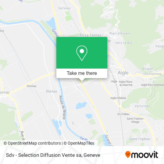 Sdv - Selection Diffusion Vente sa map